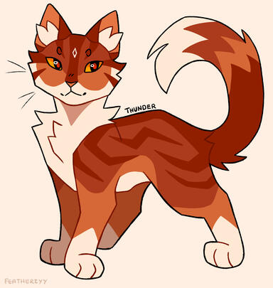 Thunder design by featherzyy